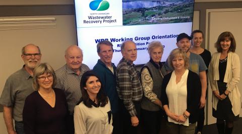 Wastewater recovery community working group shot