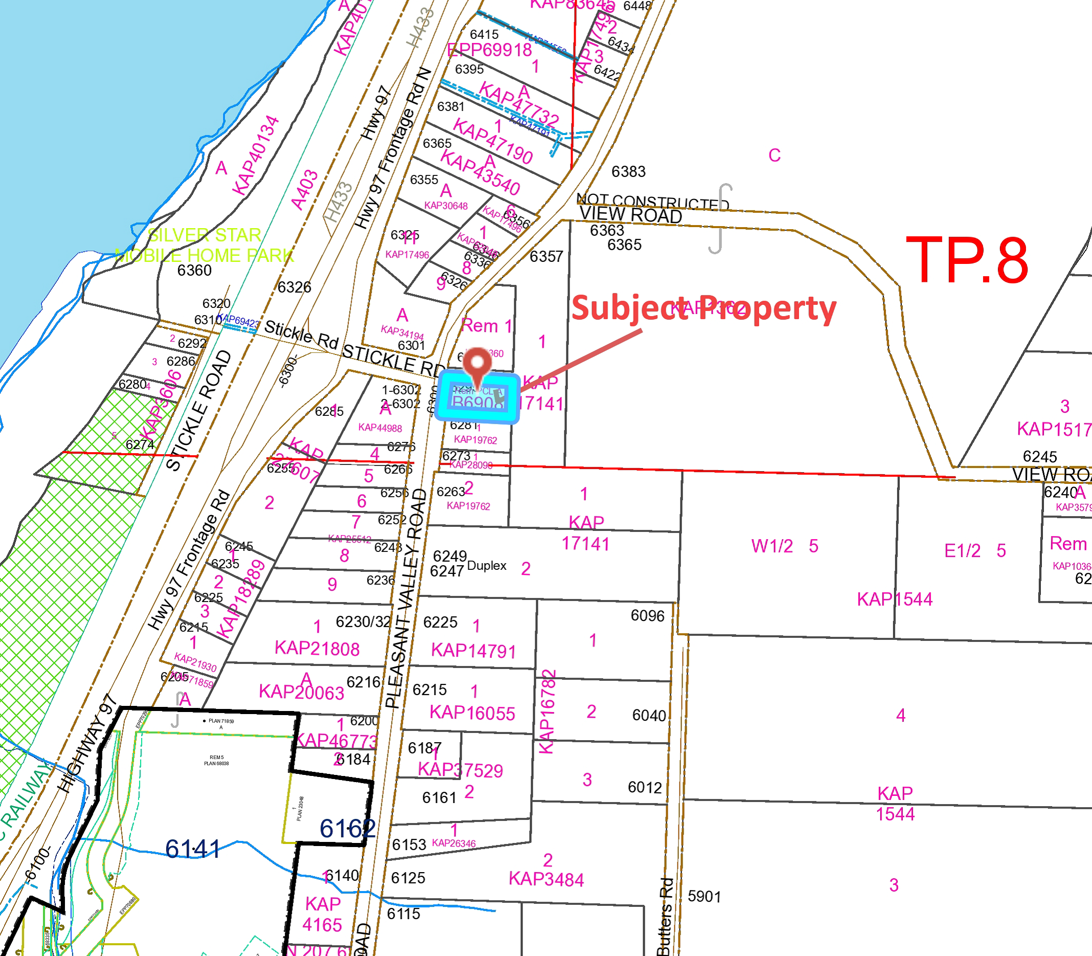 PUBLIC NOTICE Zoning Amendment Bylaw No 2922 2021 Regional   21 1021 B RZ LCT DWELL DESIGN MAP 