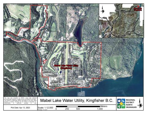 Mabel Lake Water No Outdoor Watering Regional District Of North   230413 MAP MLW BWN 